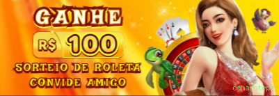 Bônus boas-vindas camarotepg R$100